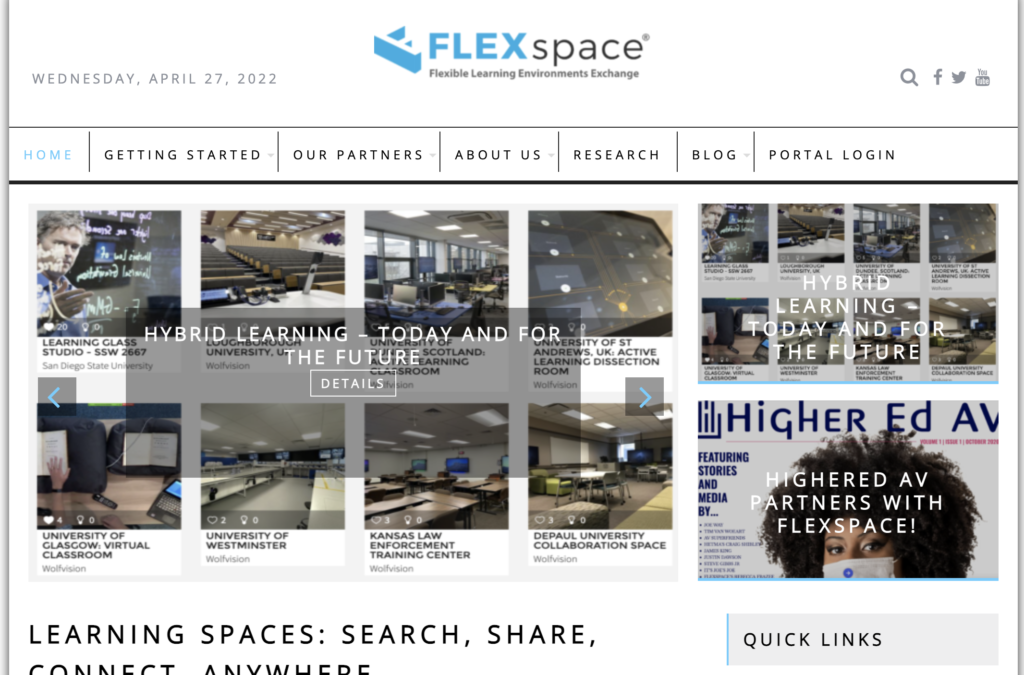 FlexSpace.org Landing page